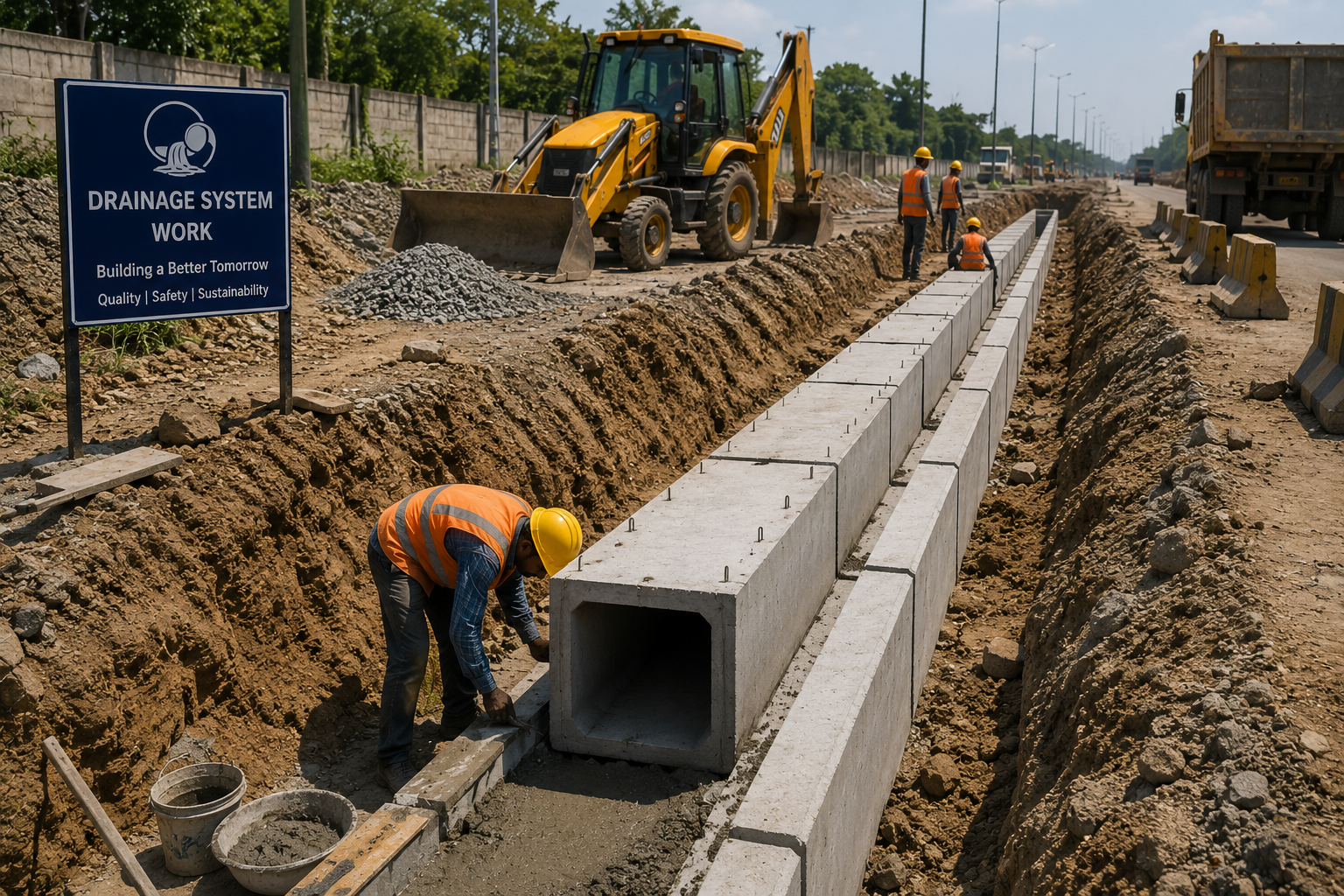 Drainage System Work