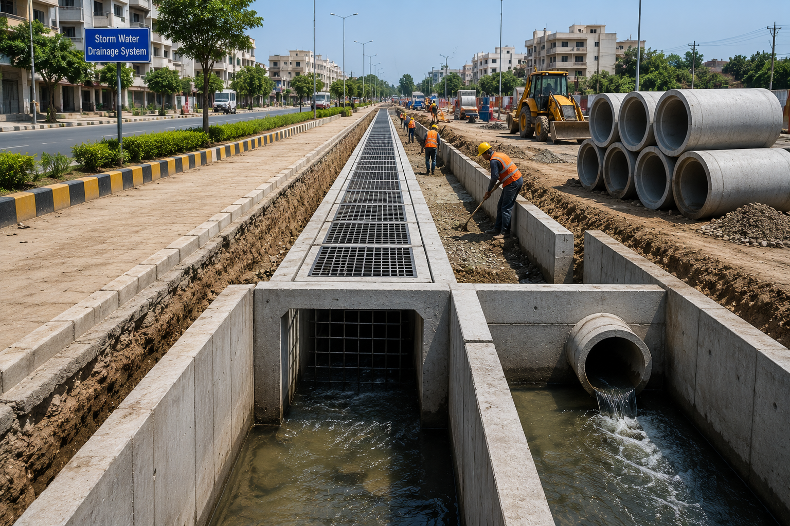 Drainage System Structure