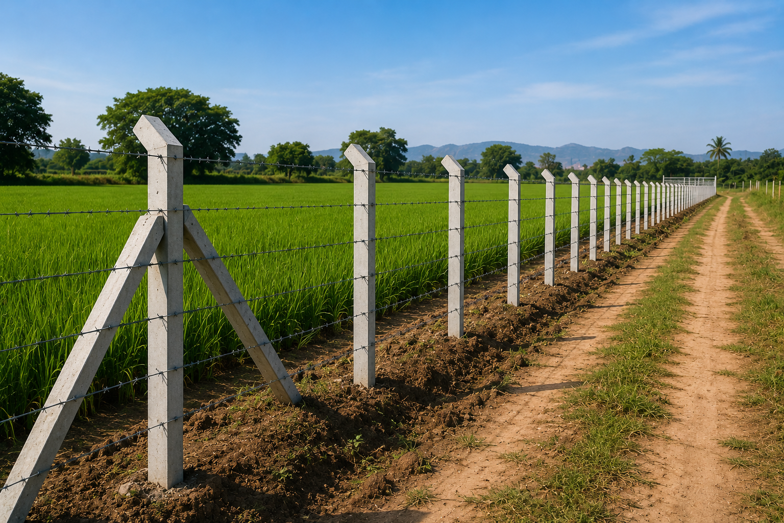Pole Fencing Project